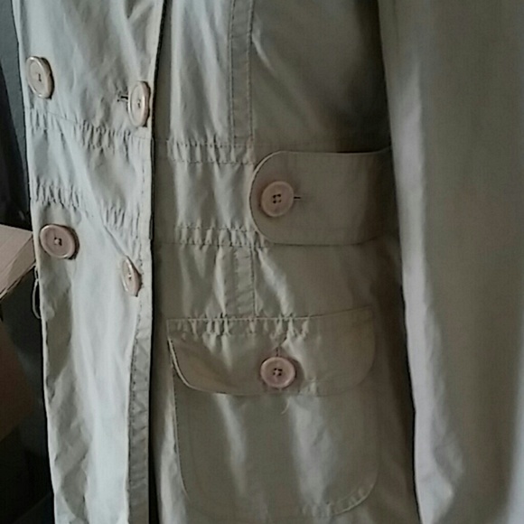 CITY UNLTD Double Breasted Trech Coat - Picture 3 of 8